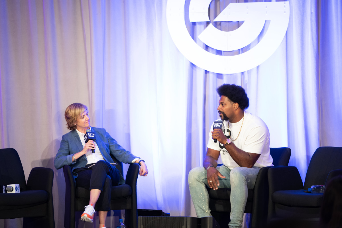 Cam Jordan at Hashtag Conference